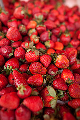 Image showing Fresh strawberries