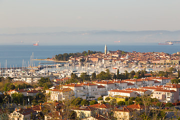 Image showing Picturesque old town Izola, Slovenia.