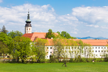 Image showing Monastery Kostanjevica na Krki, Slovenia, Europe.