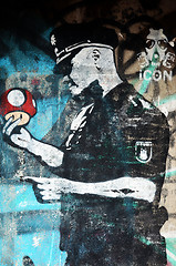 Image showing Banksy street art