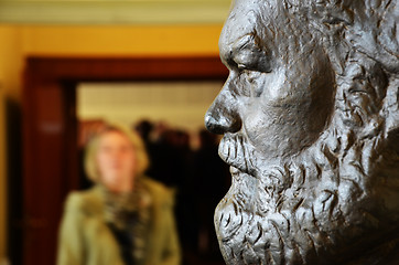 Image showing Karl Marx bust