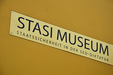 Image showing Stasi museum, Berlin