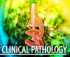 Image showing Clinical pathology Abstract concept digital illustration