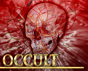 Image showing Occult Abstract concept digital illustration