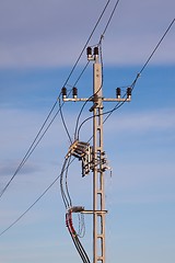 Image showing electric lines