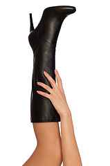 Image showing fetish boots