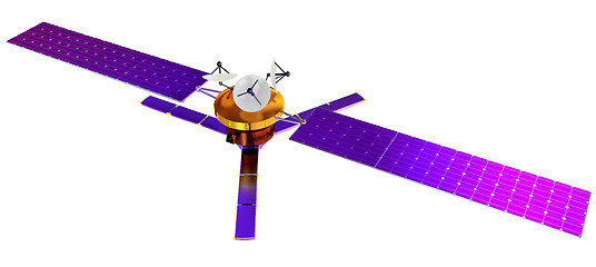 Image showing 3D model of an artificial satellite of the Earth