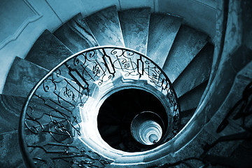 Image showing Spiral staircase\r\r