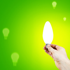 Image showing White bulb