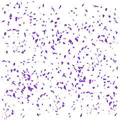 Image showing Blue Confetti