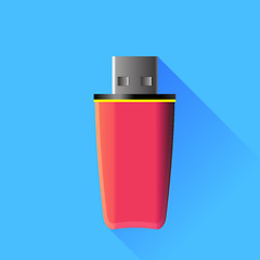 Image showing Pink Memory Stick