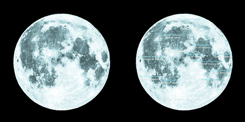 Image showing Moon atlas