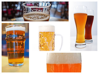 Image showing Beer collage