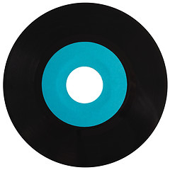 Image showing Vinyl record isolated