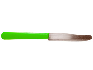 Image showing Retro look Knife isolated