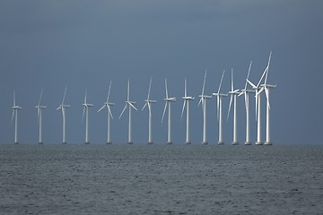 Image showing Wind tubines