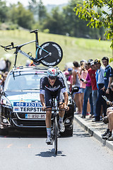 Image showing The Cyclist Niki Terpstra - Tour de France 2014