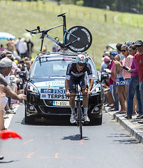 Image showing The Cyclist Niki Terpstra - Tour de France 2014