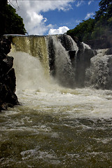 Image showing  water fall  in mauritius