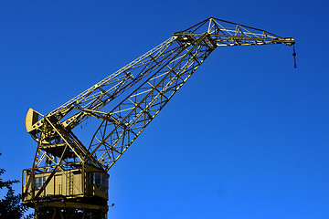 Image showing  sky  and crane