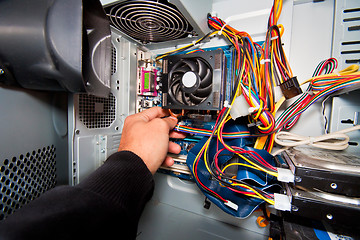 Image showing PC service and repair.