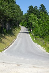 Image showing Mountain Road