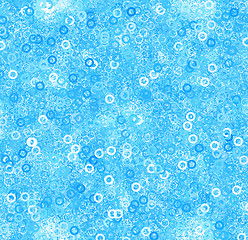 Image showing Abstract blue background