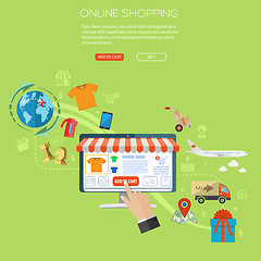 Image showing Online Shopping Concept