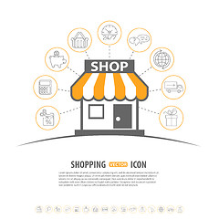 Image showing Internet Shopping Concept