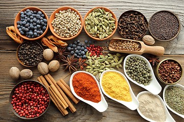 Image showing Aromatic spices.