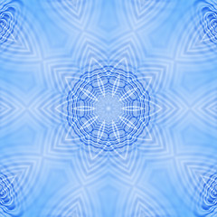 Image showing Blue abstract pattern