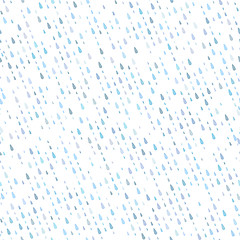 Image showing Seamless raindrops pattern. EPS 10