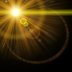 Image showing lens flare