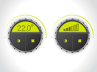 Image showing Digital temperature and fan control