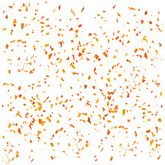 Image showing Orange Confetti