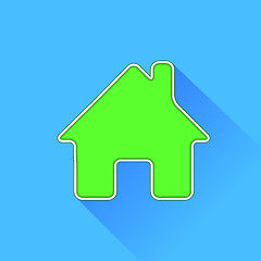 Image showing Green Home Icon