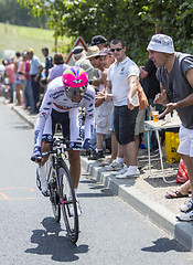 Image showing The Cyclist Nelson Oliveira - Tour de France 2014