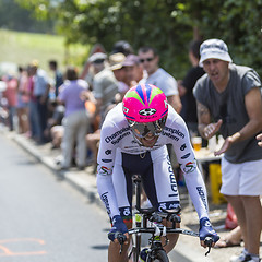 Image showing The Cyclist Nelson Oliveira - Tour de France 2014