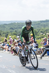 Image showing The Cyclist Perrig Quemeneur - Tour de France 2014