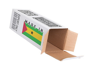 Image showing Concept of export - Product of Sao Tome and Principe