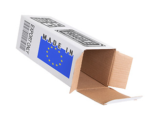 Image showing Concept of export - Product of the European Union