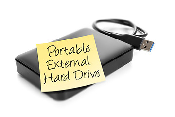 Image showing external hard drive