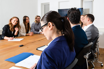 Image showing Business meeting