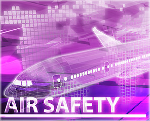 Image showing Air safety Abstract concept digital illustration
