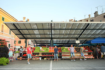 Image showing Market in Rovinj