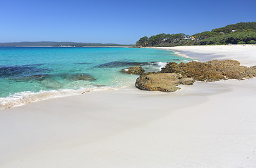 Image showing Chinamans Beach Jervis Bay a paradise