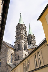 Image showing Towers of cathedral Bamberg