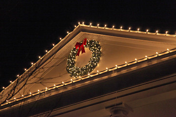 Image showing Christmas Roof