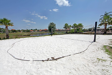 Image showing Volleyball Court