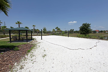 Image showing Volleyball Court